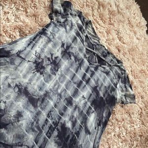 Tie dye Shirt dress